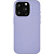 CS306DL61PCP-I23M Чехол защитный uBear Capital Leather Case, iPhone 15 Pro, MagSafe, лавандовый